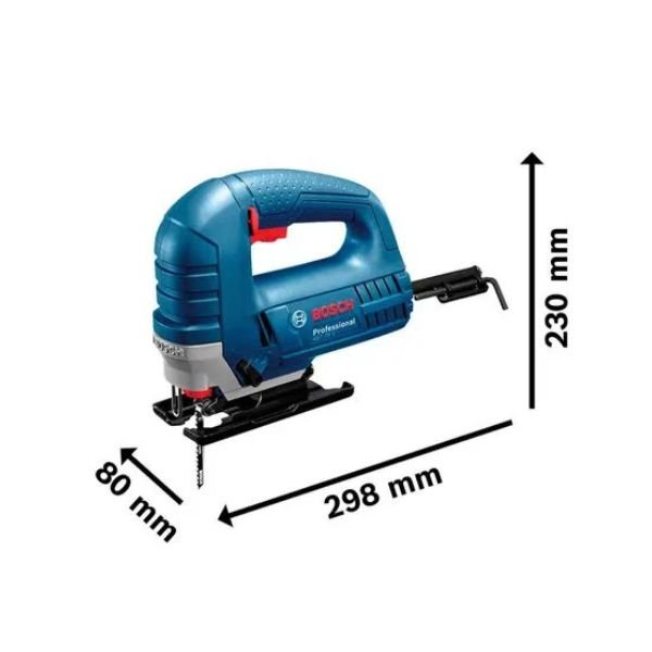Serra Tico-Tico GST 75 e 710W 220V medidas